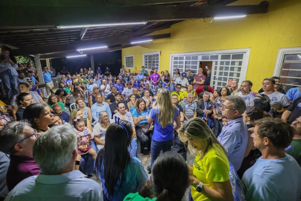 Reunião com lideranças na chácara Recanto Feliz - foto 19
